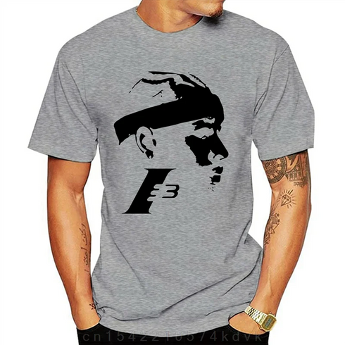 Allen Iverson Cotton Graphic T-Shirt