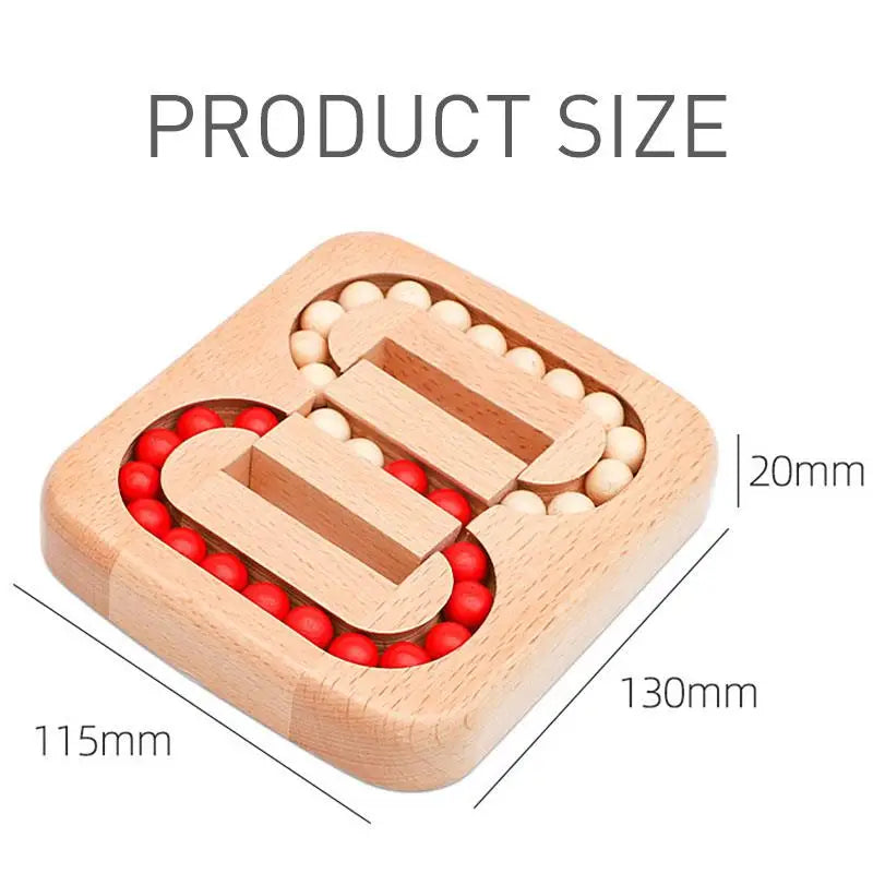 Wooden Puzzle Ball Toys Luban Lock for Children Educational Early - MEACAOFG