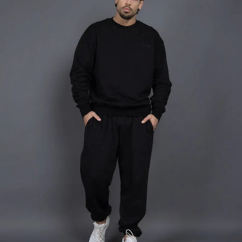 Comfy Sweatshirt & Sweatpants Two Piece Set