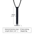 VVS Jewelry 5mm Men's Minimalist Box Pendant Chain