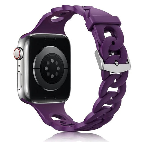 Compatible with Apple Watch - Silicone Pattern Watch Band