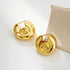 Vintage Sea & Shell Tarnish-Resistant Large Earrings