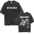 Rapper Eminem Vintage Washed Graphic T-Shirt