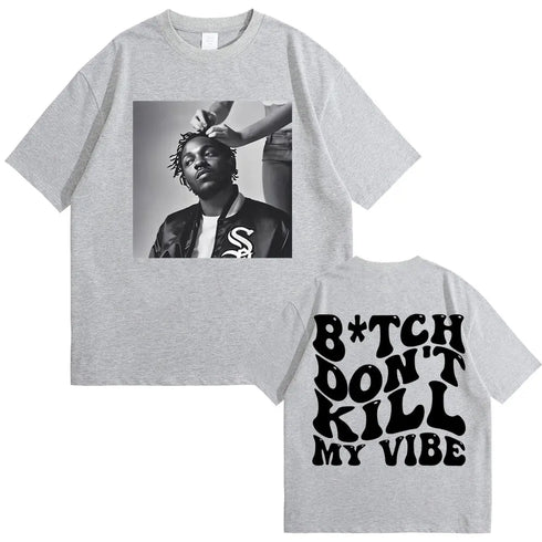 Rapper Kendrick Lamar Don't Kill My Vibe Graphic T-Shirt