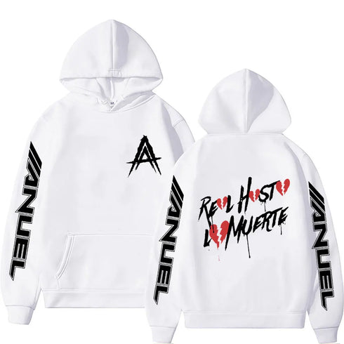 Anuel AA Real Hasta La Muerte Graphic Hoodie