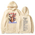 90s Tupac Graphic Oversized Pull over Hoodies