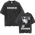 Rapper Eminem Vintage Washed Graphic T-Shirt