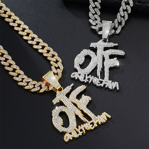 VVS Jewelry Lil Durk OTF "only the Fam" Replica Cuban Chain