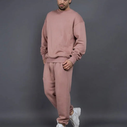 Comfy Sweatshirt & Sweatpants Two Piece Set