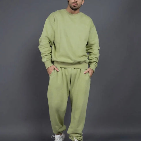 Comfy Sweatshirt & Sweatpants Two Piece Set
