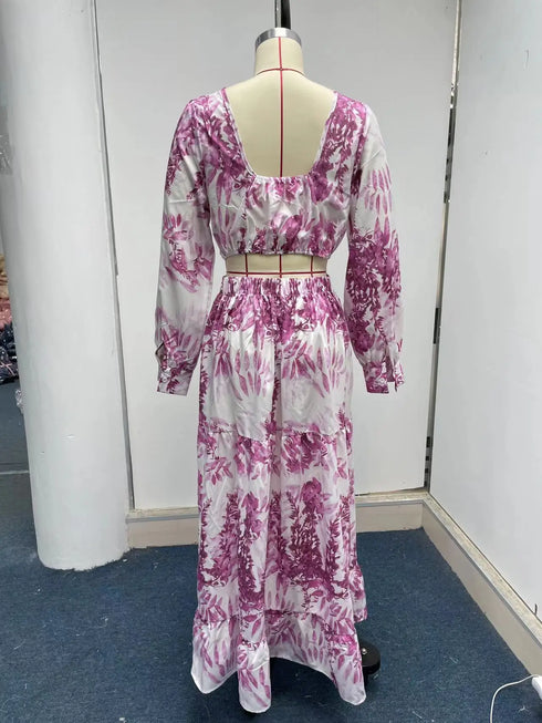 Parisian Long Beach Dress