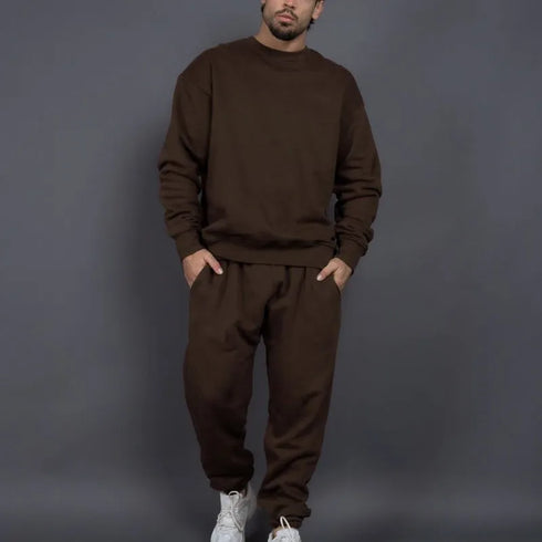 Comfy Sweatshirt & Sweatpants Two Piece Set