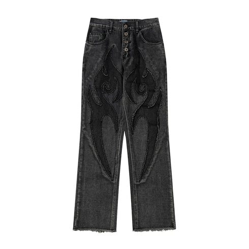 VVS Retro Straight Casual Jeans