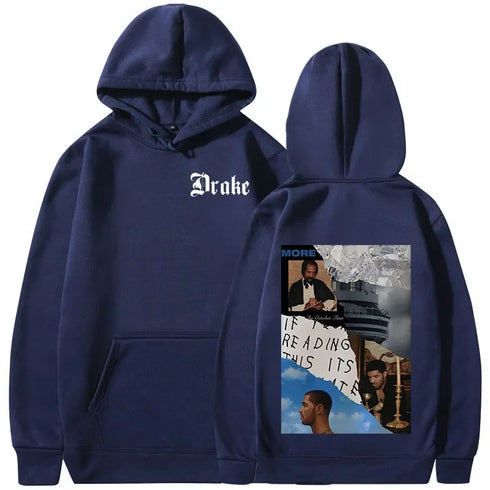 Drake Graphic Pull over Hoodies