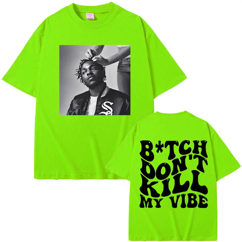 Rapper Kendrick Lamar Don't Kill My Vibe Graphic T-Shirt