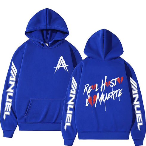 Anuel AA Real Hasta La Muerte Graphic Hoodie