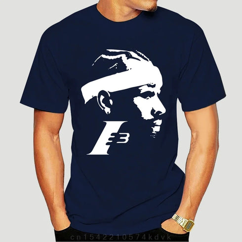 Allen Iverson Cotton Graphic T-Shirt