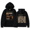 Vintage Casual Cotton Rod Wave Graphic Hoodies