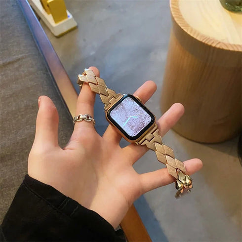VVS Jewelry Lux Chain Link Watch Band