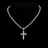2-Piece Iced Out Bundle: 14MM Cuban + Tennis Cross Chain