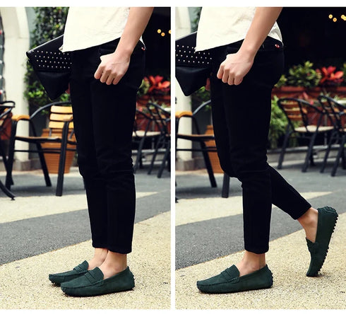 Mason Genuine Leather Casual Driving Loafers