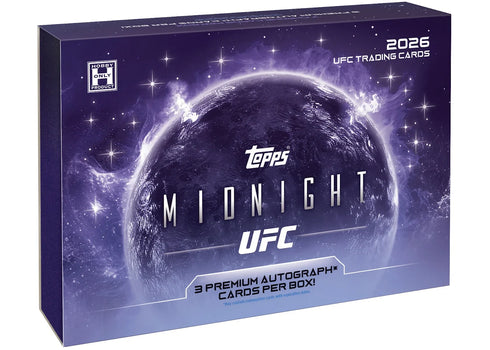 2026 Topps Midnight UFC Hobby Box