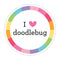 Doodlebug - Sticker Doodles - I Love Doodlebug