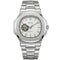 Seiko Mod Nautilus Open Heart | White