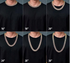 14MM Prong Cuban Chain + Free Bracelet