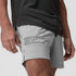 0942. Aerotex™ 5" Training Short - Slate Grey