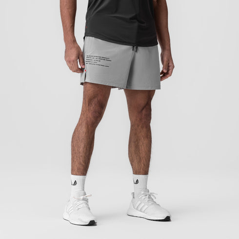 0942. Aerotex™ 5" Training Short - Slate Grey