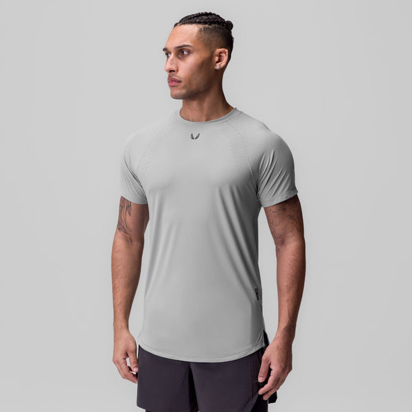 0948. Laser-Vent™ Established Tee - Slate Grey