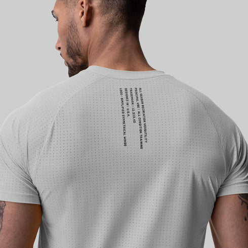 0948. Laser-Vent™ Established Tee - Slate Grey