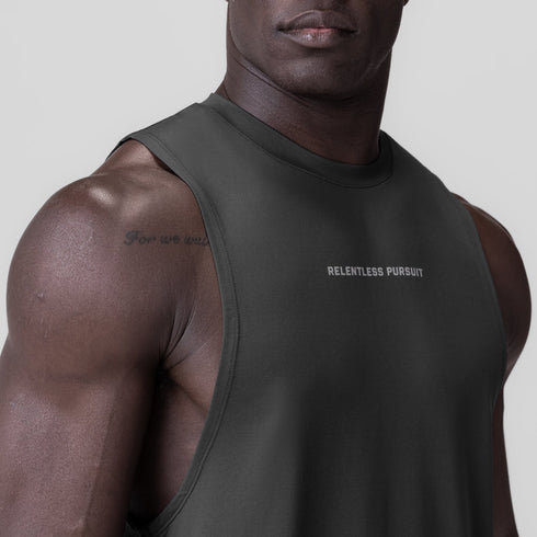 0837. 3D-Lite® 2.0 Lycra® Muscle Tank - Space Grey "RP"