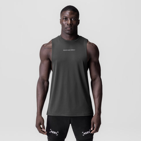 0837. 3D-Lite® 2.0 Lycra® Muscle Tank - Space Grey "RP"