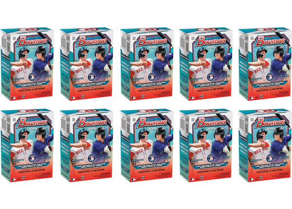 2026 Bowman Baseball Value Box 10x Lot