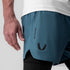 0865. Tetra-Lite® 5" Liner Short - Storm "Wings"/Black