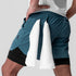 0865. Tetra-Lite® 5" Liner Short - Storm "Wings"/Black