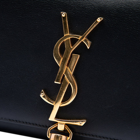 Classic Monogram Tassel Crossbody Bag Leather Small