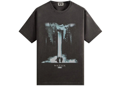 Kith x The Matrix Poster 2 Vintage Tee Black