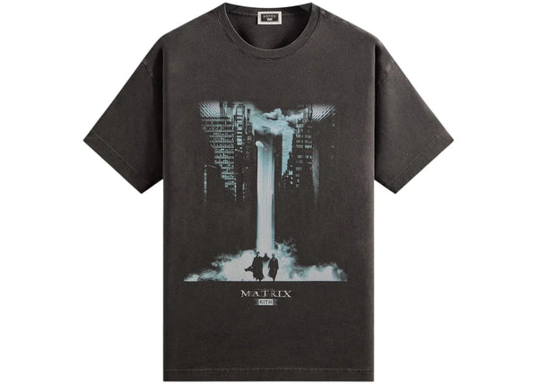 Kith x The Matrix Poster 2 Vintage Tee Black
