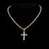 2-Piece Iced Out Bundle: 14MM Cuban + Tennis Cross Chain