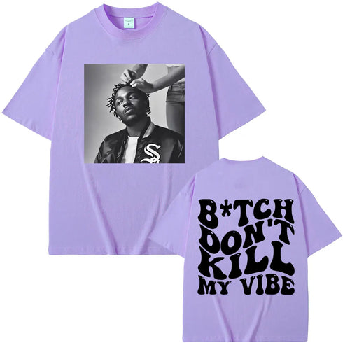 Rapper Kendrick Lamar Don't Kill My Vibe Graphic T-Shirt