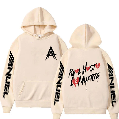 Anuel AA Real Hasta La Muerte Graphic Hoodie