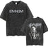 Rapper Eminem Vintage Washed Graphic T-Shirt