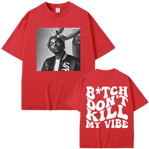 Rapper Kendrick Lamar Don't Kill My Vibe Graphic T-Shirt