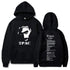 90s Tupac Graphic Oversized Pull over Hoodies