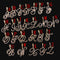 Initial Letter Tennis Anklet