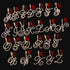 Initial Letter Tennis Anklet