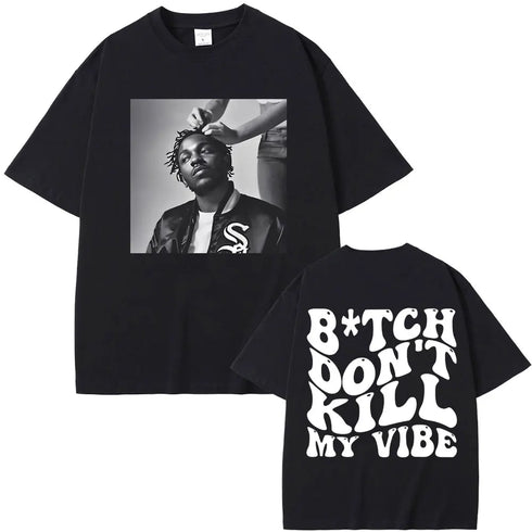 Rapper Kendrick Lamar Don't Kill My Vibe Graphic T-Shirt